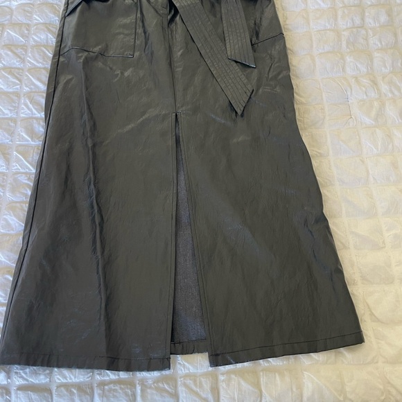 Rails Edem black faux leather midi skirt - Picture 8 of 14